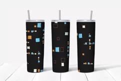 Abstract grunge sublimation design Skinny tumbler wrap design 