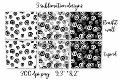 Abstract grunge sublimation design Skinny tumbler wrap design 
