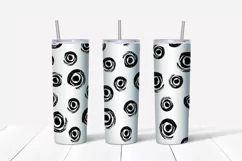 Abstract grunge sublimation design Skinny tumbler wrap design 