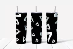Abstract grunge sublimation design Skinny tumbler wrap design 