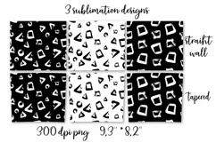 Abstract grunge sublimation design Skinny tumbler wrap design 