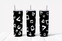 Abstract grunge sublimation design Skinny tumbler wrap design 