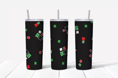 Abstract grunge sublimation design Skinny tumbler wrap design 