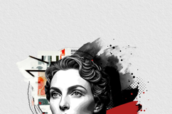 Elegant Abstract Ink Splash Portrait Photo Effect Product Image 7