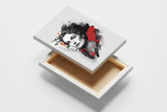 Elegant Abstract Ink Splash Portrait Photo Effect Product Image 1