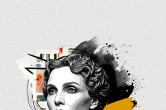 Elegant Abstract Ink Splash Portrait Photo Effect Product Image 5