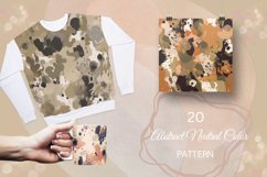Seamless Digital Paper Pack| Abstract Neutral Boho Abstract Product Image 4