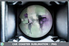 GorgeousAbstract Car Coaster design.