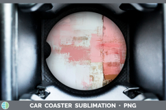 GorgeousAbstract Car Coaster design.