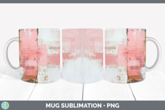 GorgeousAbstract Mug Wrap design.