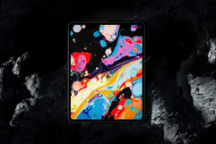 Abstract Liquid Ink Backgrounds Product Image 2