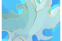 Abstract marble watercolor design background concept Product Image 1