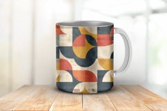 Abstract Mid Century Digital Paper Bundle Product Image 2