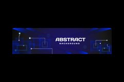 Abstract modern banner design template background Product Image 2