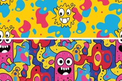 Abstract Multicolored Spots Seamless Pattern Product Image 2