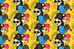 Abstract Multicolored Spots Seamless Pattern Product Image 3