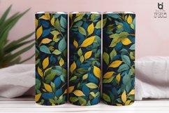 Abstract Nature Pattern Sublimation Tumbler Wrap Design Product Image 3