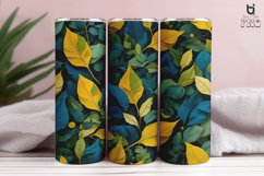 Abstract Nature Pattern Sublimation Tumbler Wrap Design Product Image 5