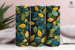 Abstract Nature Pattern Sublimation Tumbler Wrap Design Product Image 7