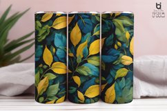 Abstract Nature Pattern Sublimation Tumbler Wrap Design Product Image 9