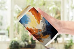 Glass Can Wraps Abstract Oil Painting Product Image 2