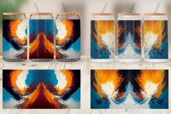 Glass Can Wraps Abstract Oil Painting Product Image 3