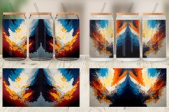 Glass Can Wraps Abstract Oil Painting Product Image 5