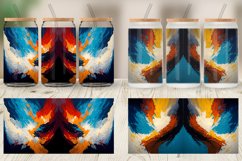 Glass Can Wraps Abstract Oil Painting Product Image 6