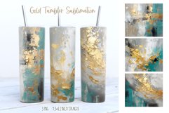 Abstract oil painting tumbler sublimation