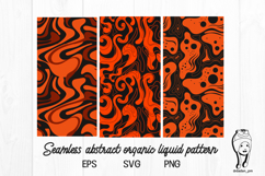 Seamless abstract organic liquid pattern Product Image 1