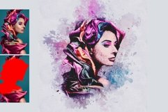 Abstract Paint Photoshop Action Product Image 4