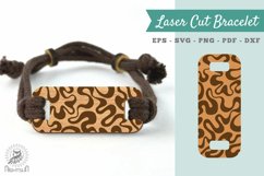 Abstract Pattern Laser Cut Bracelet SVG 16 Product Image 1