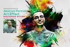Abstract Portrait Art Photo Effect Product Image 2
