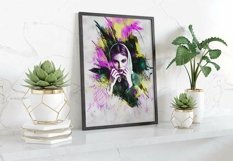 Abstract Portrait Art Photo Effect Product Image 4