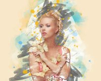 Abstract Portrait Art Action Product Image 9