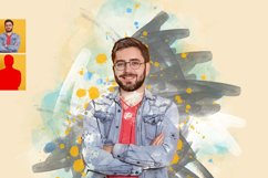 Abstract Portrait Art Action Product Image 11