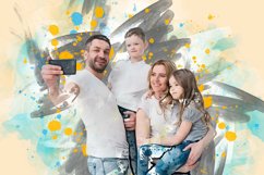 Abstract Portrait Art Action Product Image 7