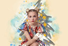 Abstract Portrait Art Action Product Image 2
