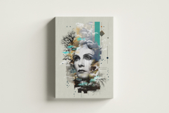 Abstract Portrait Double Exposure Clouds Photo Effect Product Image 1