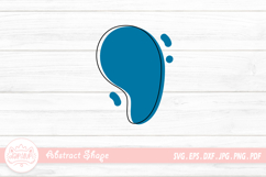Abstract Shape Clipart | Abstract Fluid Shape Elements Product Image 1