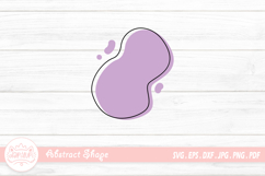Abstract Shape Clipart | Abstract Fluid Shape Elements Product Image 1