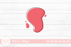 Abstract Shape Clipart | Abstract Fluid Shape Elements Product Image 1