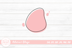 Abstract Shape Clipart | Abstract Fluid Shape Elements Product Image 1