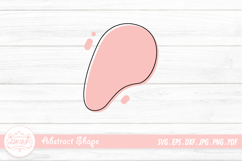 Abstract Shape Clipart | Abstract Fluid Shape Elements Product Image 1