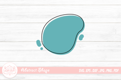 Abstract Shape Clipart | Abstract Fluid Shape Elements Product Image 1