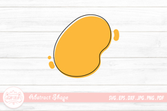 Abstract Shape Clipart | Abstract Fluid Shape Elements Product Image 1
