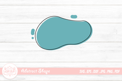 Abstract Shape Clipart | Abstract Fluid Shape Elements Product Image 1