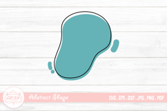 Abstract Shape Clipart | Abstract Fluid Shape Elements Product Image 1