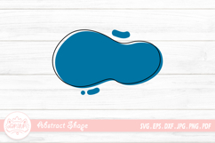 Abstract Shape Clipart | Abstract Fluid Shape Elements Product Image 1