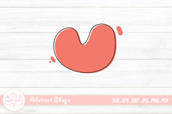 Abstract Shape Clipart | Abstract Fluid Shape Elements Product Image 1